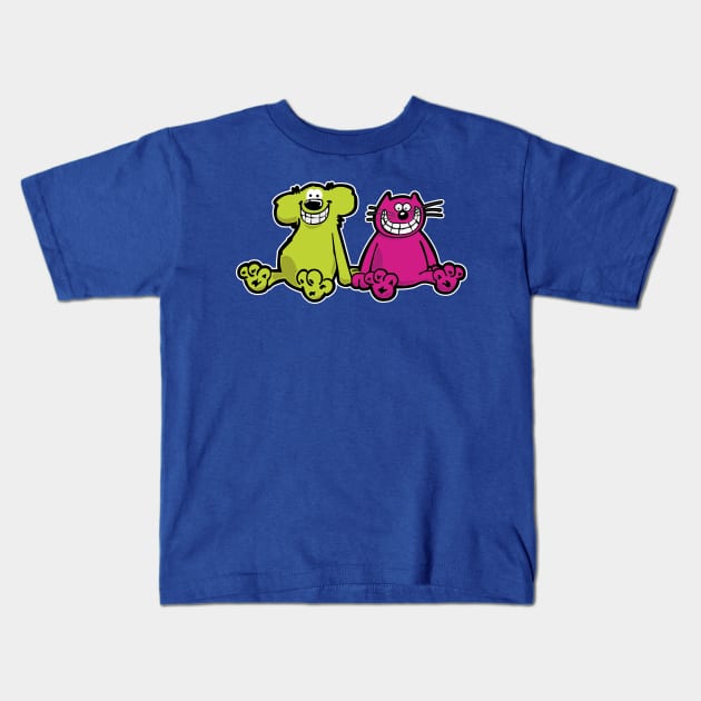 rhubarb and custard Kids T-Shirt by BOEC Gear